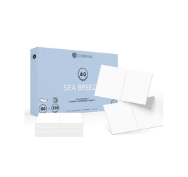 COSMEAU biodegradable laundry detergent strips Sea Breeze, 60 washes