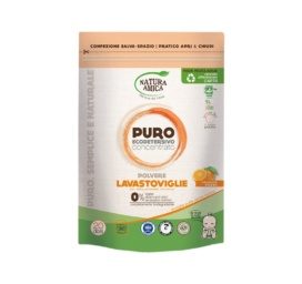 NATURA AMICA dishwasher powder with orange oil, 250g