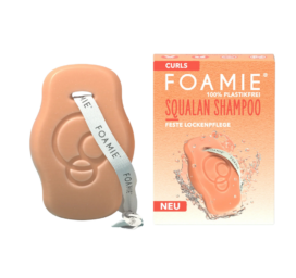 FOAMIE solid shampoo with squalane for curly hair, 80 g