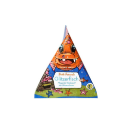 LÜTTES WELT foaming pink bath powder with sea salt, 70 g