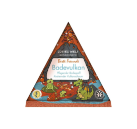 LÜTTES WELT color-enhancing bath volcano with sea salt, 70 g