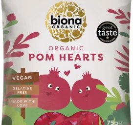 BIONA Organic gummy candies with pomegranate, 75g