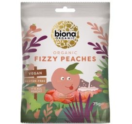 BIONA Fizzy Peach Gummies, 75g