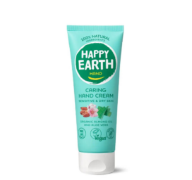 Happy Earth nourishing hand cream with aloe vera and shea butter, 75ML