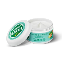 Happy Earth 100% natural nourishing cream for body, hands, face, 200ML