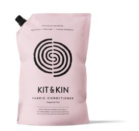 KIT and KIN fragrance-free fabric softener 33 washes, 1000 ml