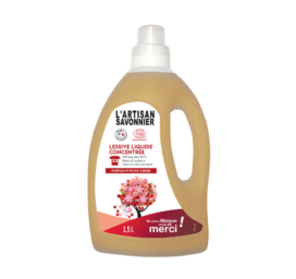 GRAVIER Artisan Savonnier natural laundry gel with peony and cherry fragrance, 1500 ML