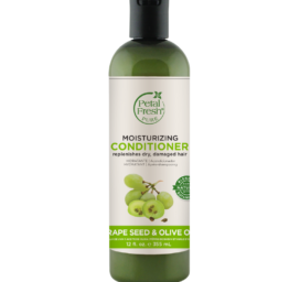 PETAL FRESH conditioner with grape seed oil for dry and treated hair, 355 ml