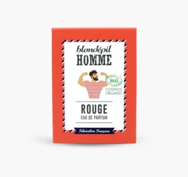 BLONDEPIL HOMME 100% natural perfume for men with a spicy forest fragrance, ROUGE, 50 ml