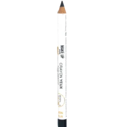 BORN TO BIO certified organic caring jojoba oil eye pencil, BLACK