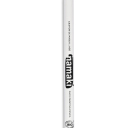 NAMAKI 100% natural fine makeup pencil for face painting etc., shade WHITE, 3 g