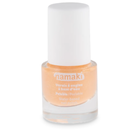 NAMAKI water-based peel-off nail polish for children, shade Peach 7.5 ml