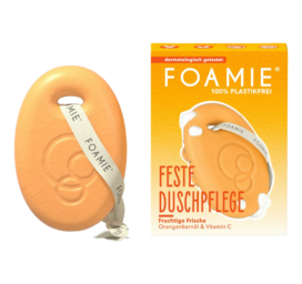 FOAMIE solid shower bar with orange oil and vitamin C Orange Sprizz, 80 g