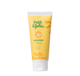 PETIT and JOLIE SPF30 natural fragrance-free mineral sunscreen for babies and children, 100 ml