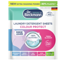 Dr. Beckmann laundry sheets for coloured laundry Fresh Blossom, 25 pcs