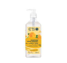 GRAVIER Cebio shampoo for daily use with oats, honey, and marigold, 500ml