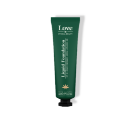 LOVE ETHICAL BEAUTY natural foundation SPF30 with pomegranate oil and hyaluronic acid, shade Fair, 30g