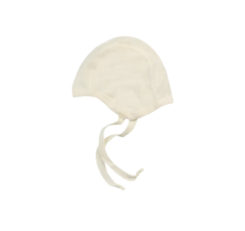 DILLING silk wool baby hat NATURE, size 74-86