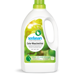 SODASAN laundry gel for colored clothes Lime, 1.5L