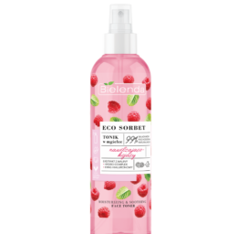 BIELENDA ECO SORBET Hyaluronic Acid Moisturizing and Soothing Spray Toner Raspberry, 200 ml