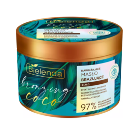 BIELENDA BRONZING coconut fragrance self-tanning moisturizing body butter, 200ml