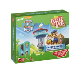 FRUITFUNK Fruitstick Paw Patrol Strawberry Flavored Fruit Bar, 8x10g