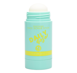 DAILY DOSE Gentle facial exfoliating stick with castor and jojoba oil, for daily use