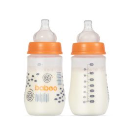 Baboo® Anti-Colic Feeding Bottle BLUE HAZE, 3+ months, 250ml