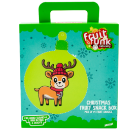 FRUITFUNK Christmas Box 100% natural fruit snacks, Deer
