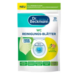 Dr. Beckmann Citrus Scented Toilet Cleaning Sheets Citrus Sensation, 20 pcs