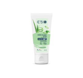 GRAVIER Cebio restorative night cream with aloe vera, shea butter, and jojoba oil, 50ml