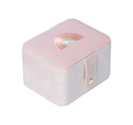 ROCKAHULA Kids velvet jewelry box with Rainbow