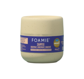 FOAMIE® concentrated moisturizing shampoo with peptides and fermented rice water, 80g