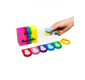 OMY colored hair chalks, 6 pcs