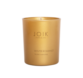 JOIK Home & Spa rapeseed wax scented candle Winter Romance, 150 g