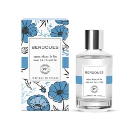 BERDOUES Eau de Toilette with white musk, neroli, cotton flower, and cashmere wood accord, 100ml