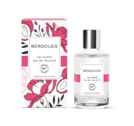 BERDOUES Toilet water with notes of rose, lychee, orange blossom, and sandalwood, 100ml