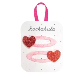 ROCKAHULA Kids Love Heart clips, 2 pcs