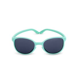KIETLA Wazz screwless and 100% unbreakable frame sunglasses with high category 3 protection for children aged 1-2 years, color GREEN MINT
