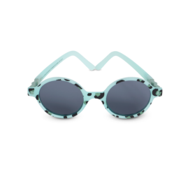 Kietla Rozz durable high category 3 protection polarized sunglasses for children aged 4-6 years, color GREEN LEOPARD