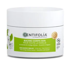 CENTIFOLIA SOS body cream for dry skin with Ginkgo Biloba extract, 200ml