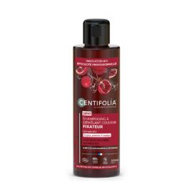 CENTIFOLIA 2in1 color-protecting shampoo with organic pomegranate and bioactive spruce bark extract, 200ml