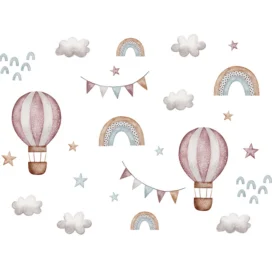 SIPO Children's Room Wall Stickers, Balloons