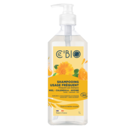 GRAVIER Cebio shampoo for daily use with oats, honey, and marigold, 1000ml