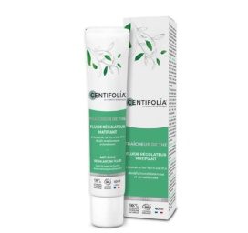 CENTIFOLIA mattifying and balancing face cream with green tea and zinc, 40 ml