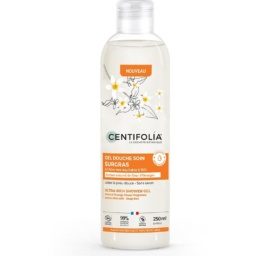 CENTIFOLIA SURGRAS moisturizing shower gel with BIO sunflower seed oil, BIO aloe, and orange blossom fragrance, 250ml