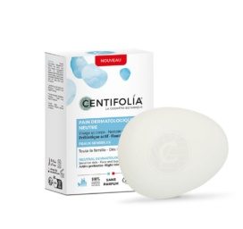 CENTIFOLIA Neutral fragrance-free solid soap with Sacha Inchi oil and probiotics (suitable for intimate hygiene), 85g