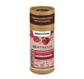 CENTIFOLIA dry shampoo with organic pomegranate extract for dark hair, 50g