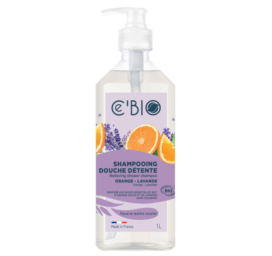 GRAVIER Cebio 2in1 soothing and refreshing shampoo-shower gel with orange and lavender 1000ml