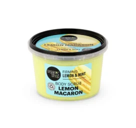 ORGANIC SHOP Lemon Oil Body Scrub Lemon Macaron, 250ml